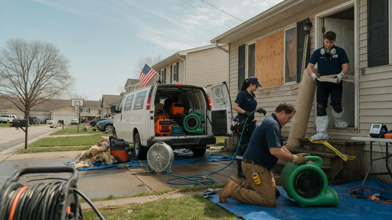 Water Damage Restoration in Argyle, IA near me